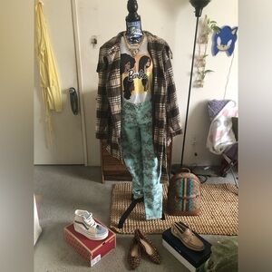 Sexy Women’s Sky Blue Floral print skinny Jeans